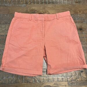 GAP Coral Boyfriend Roll Up Women's Shorts